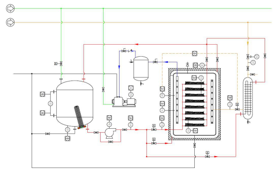 脈沖真空干燥機原理圖